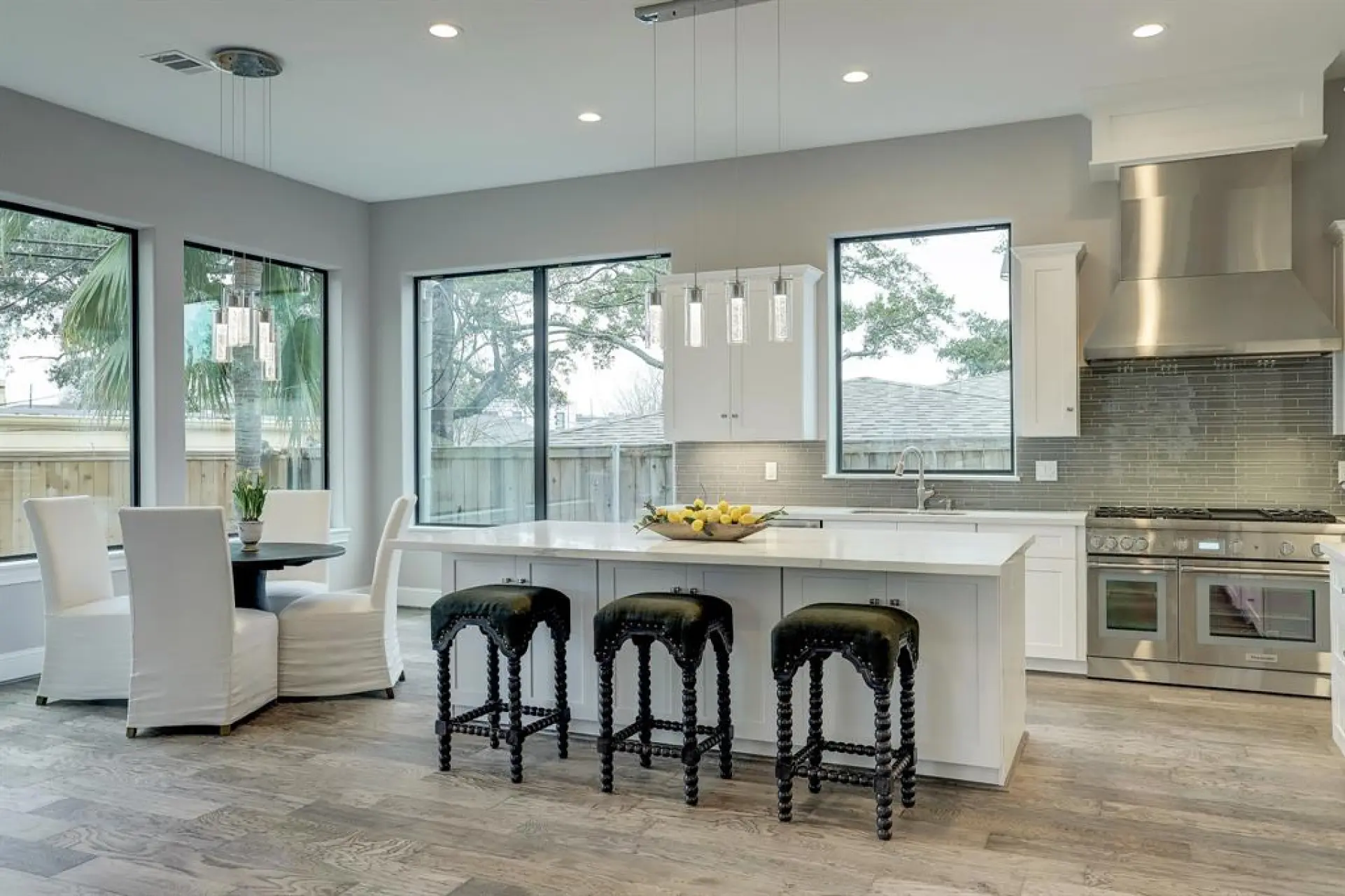 Completed countertop installation